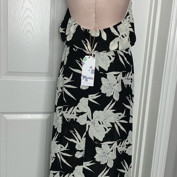 Show Me Your Mumu Heather Halter Dress Sz M - Picture 7 of 8